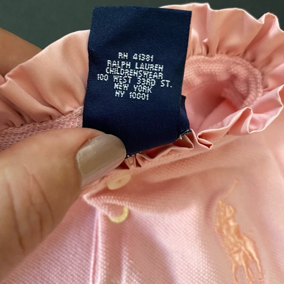 Ralph Lauren Baby Girls dress, size 18 Months, Pink - Picture 8 of 9